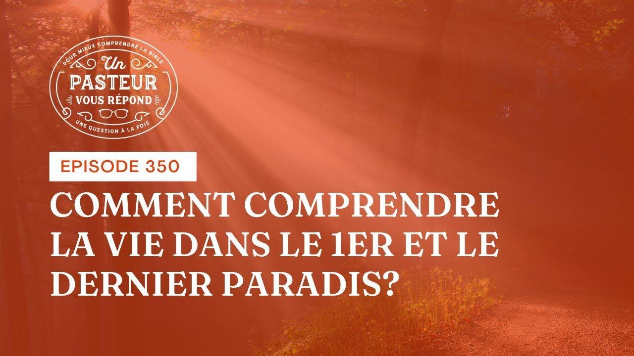 Miniature orangée sur laquelle est écrit la question de l'épisode, sur fond de paysage boisée ainsi que des beau rayons de soleil traversant les arbres