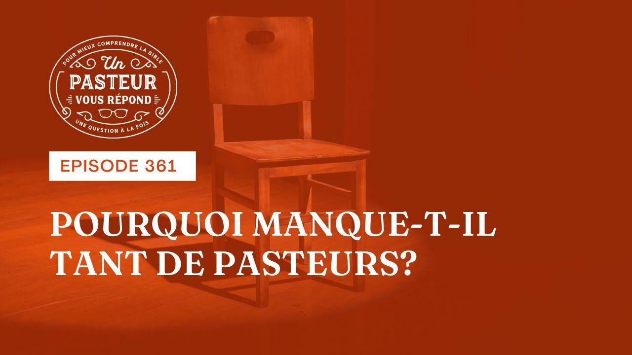 Miniature orangée sur laquelle est écrit la question de l'épisode, en arrière plan se trouve la photo d'une chaise vide éclairée par un spot