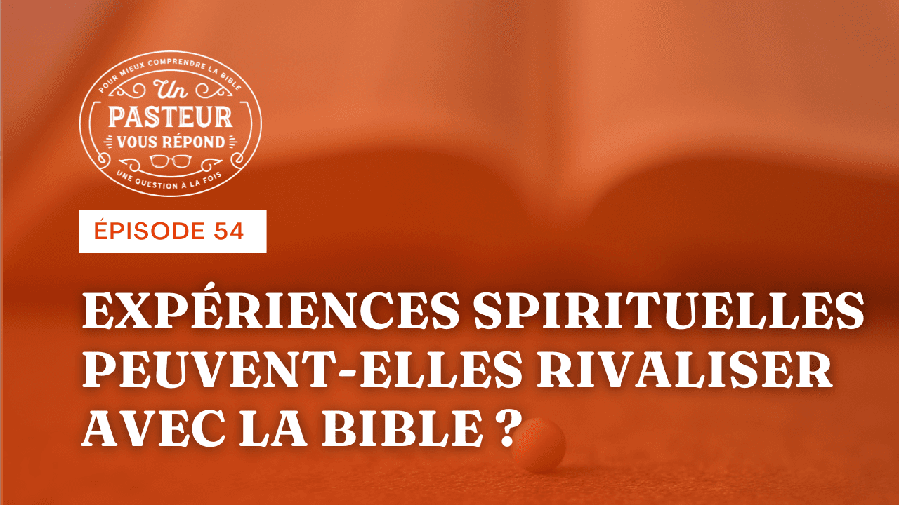 Miniature orangée représentant une graine de moutarde faisant face à une Bible, immense devant la petit graine.