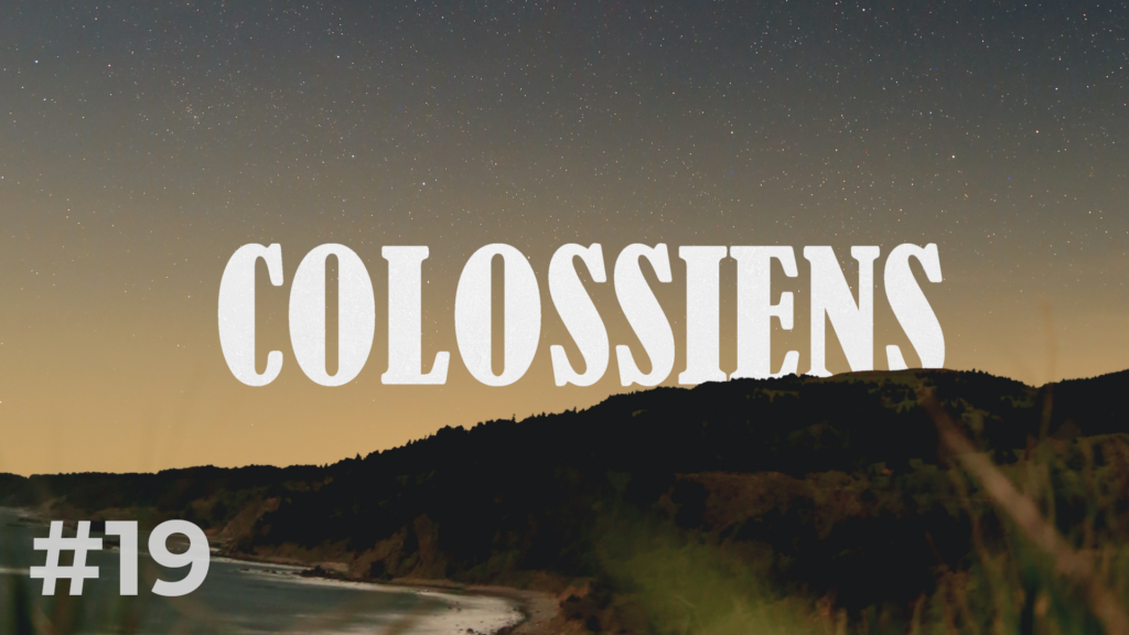 Christ et les relations professionnelles (Colossiens 3.22-4.1)