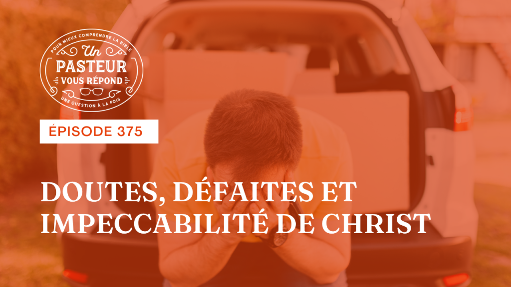 Comment gérer mes doutes, mes défaites, et comprendre la perfection de Christ ? (Épisode 375)