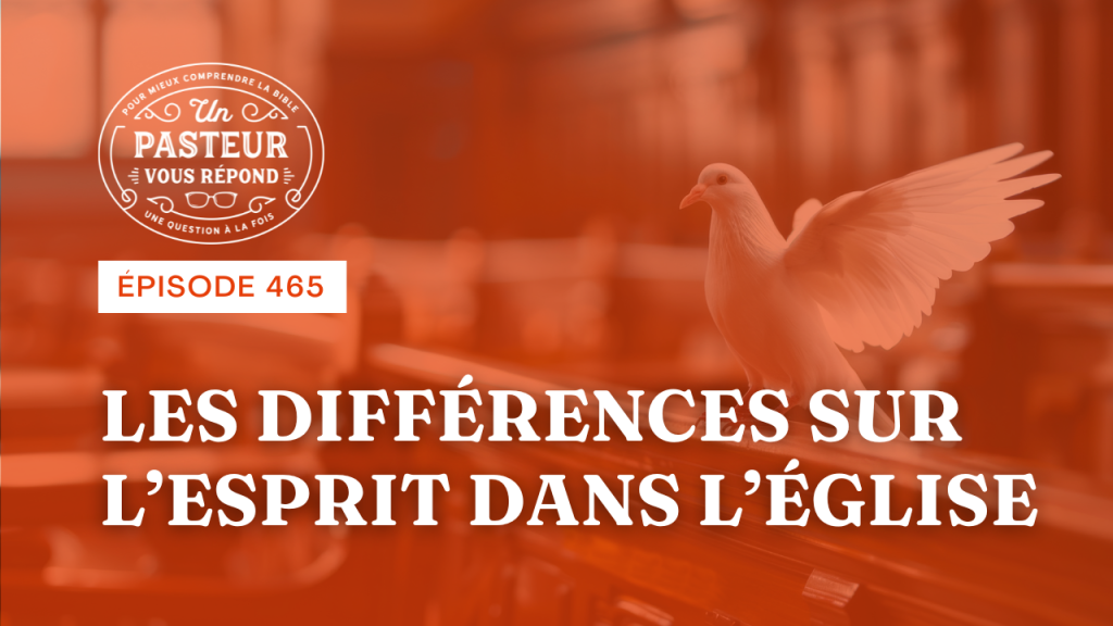 Comment gérer les différences sur l’Esprit dans l’Église ? (Épisode 465)