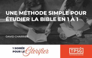 Une méthode simple pour étudier la Bible en 1-à-1