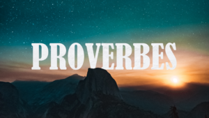 Le chemin de la sagesse (Proverbe 2)