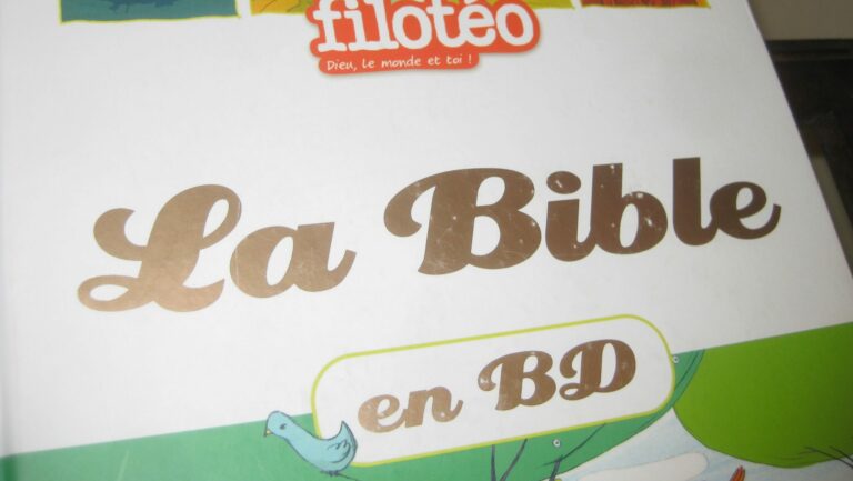LIVRE La Bible Filotéo en BD