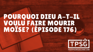 Pourquoi Dieu a-t-il voulu faire mourir Moïse ? (Épisode 176)