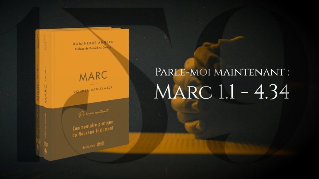 Dominique Angers présente son commentaire : Parle-moi maintenant par Marc