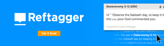 Reftagger en français : superbe outil pour sites chrétiens