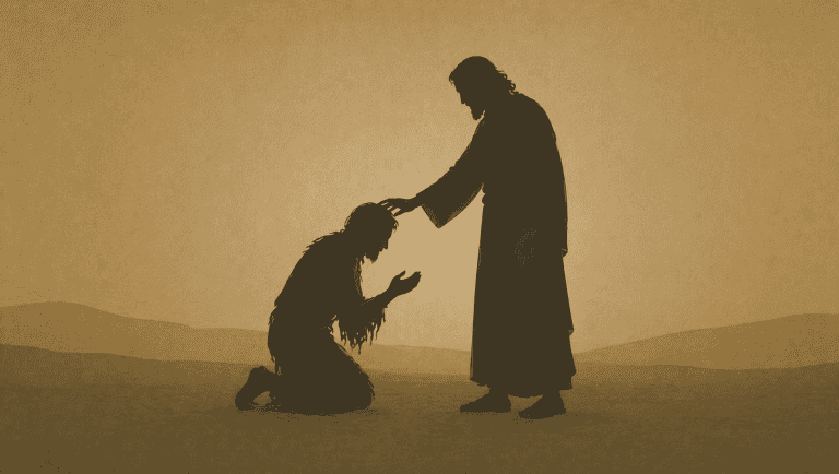 Illustration foi 1 Jésus guérit un lépreux