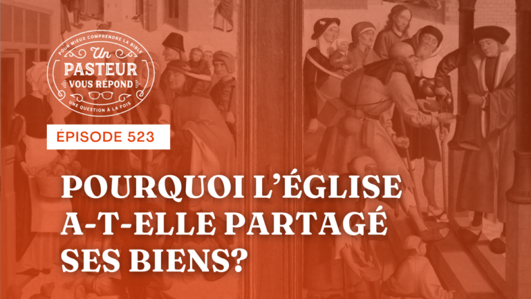 Miniature orange: tableau représentant la scène de vente et partage de biens de l'église mentionnée dans actes 2:45